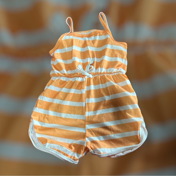 3pcs, Dot & Stripes & Floral Print Cami Rompers - Picture 2 of 4